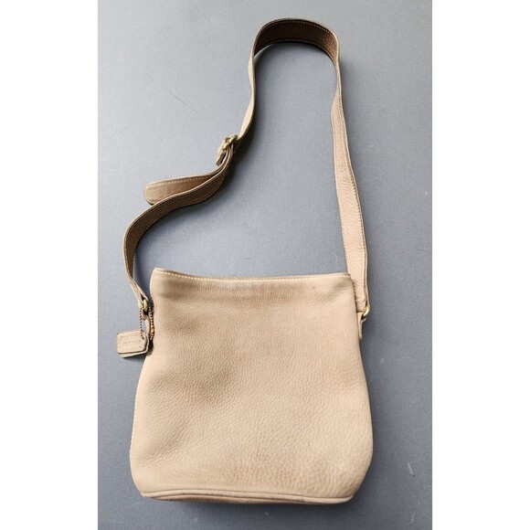 Vintage Coach Sonoma 4933 Crossbody Bucket Bag Sand Nubuc Costa Rica Nubuck - Picture 1 of 16